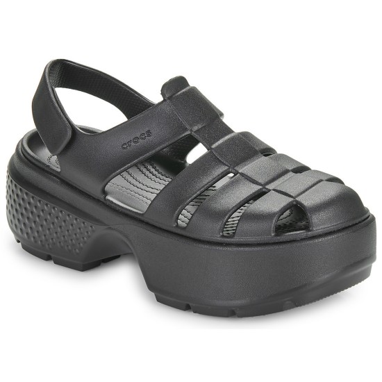 Crocs Stomp Fisherman Sandal Mαύρο