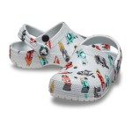 Crocs Kids Classic Race Cars Graphic Cg T Γκρι