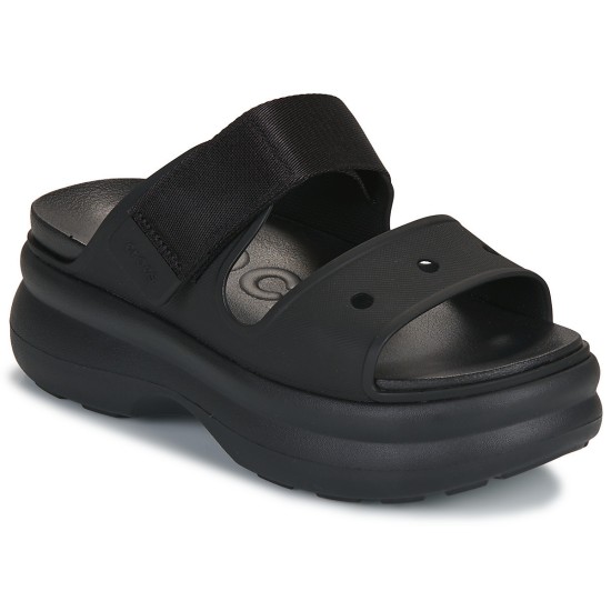 CROCS BLACK SOHO TWO STRAP Μαύρο