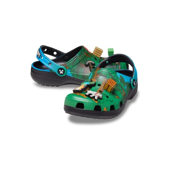 Crocs Classic Minecraft Clog Kids Multi Jr Πολύχρωμο