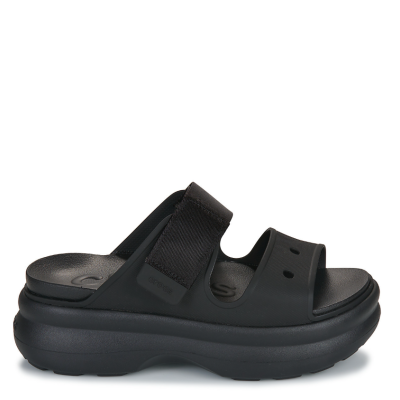 CROCS BLACK SOHO TWO STRAP Μαύρο