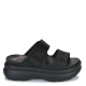 CROCS BLACK SOHO TWO STRAP Μαύρο