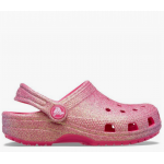 Crocs Kids Classic Iridescent Glitte Clog Ροζ