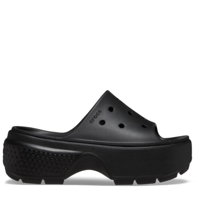 Crocs Stomp Slide Μαύρο Crocs Stomp Slide Μαύρο
