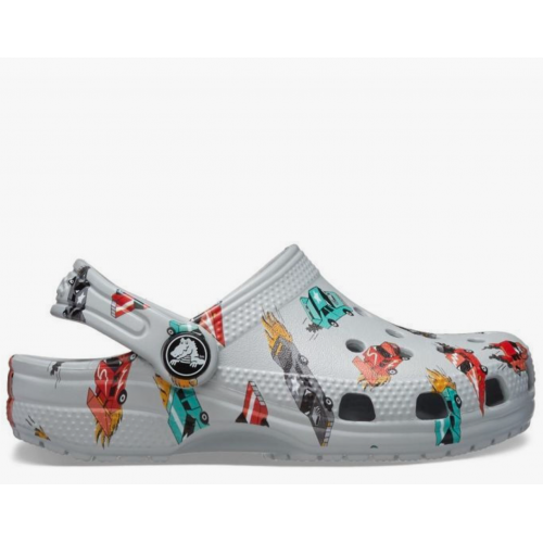 Crocs Kids Classic Race Cars Graphic Cg T Γκρι