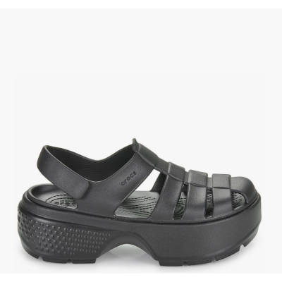 Crocs Stomp Fisherman Sandal Mαύρο Crocs Stomp Fisherman Sandal Mαύρο