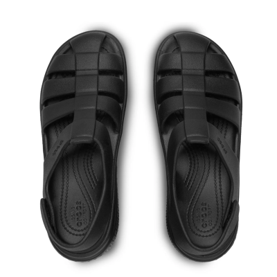 Crocs Stomp Fisherman Sandal Mαύρο Crocs Stomp Fisherman Sandal Mαύρο