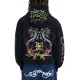 Ed Hardy Hardy Double-Venom Zip Thru Hoodie Μαύρο