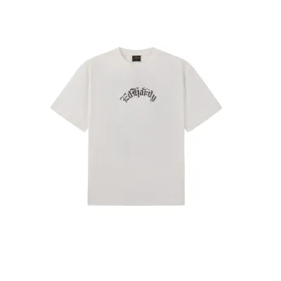 Ed Hardy Faded Gothic Skull T-Shirt Άσπρο