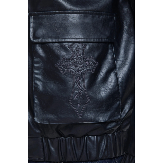 Ed Hardy Gothic Jacket Μαύρο