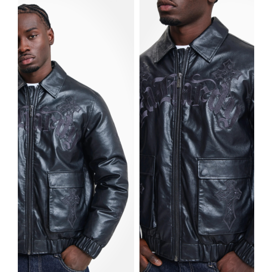 Ed Hardy Gothic Jacket Μαύρο