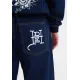 Ed Hardy Mens Dragon Embroidered Jeans Indigo 