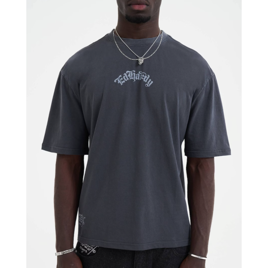 Ed Hardy Death Before Dishonor Eagle T-shrt Γκρι