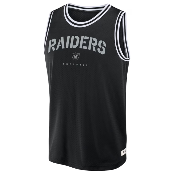 Fanatics Las Vegas Raiders Fanatics Black Elements Future Ground Jersey Tank Top Μαύρο