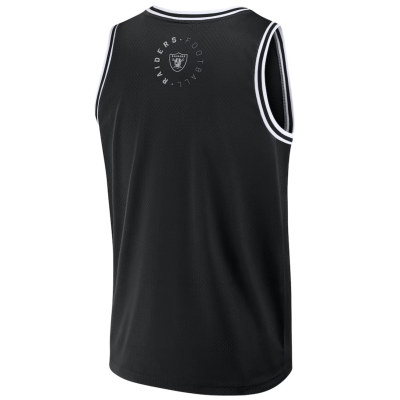 Fanatics Las Vegas Raiders Fanatics Black Elements Future Ground Jersey Tank Top Μαύρο Fanatics Las Vegas Raiders Fanatics Black Elements Future Ground Jersey Tank Top Μαύρο