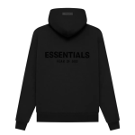 Fear of God Essentials Hoodie Stretch Limo Μαύρο