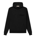 Fear of God Essentials Hoodie Stretch Limo Μαύρο