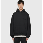 Fear of God Essentials Hoodie Stretch Limo Μαύρο