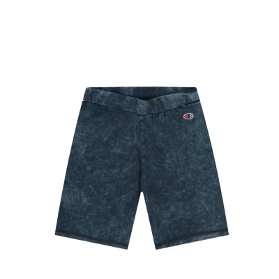 Champion Wash Treatment High Waist Shorts Μπλέ Champion Wash Treatment High Waist Shorts Μπλέ