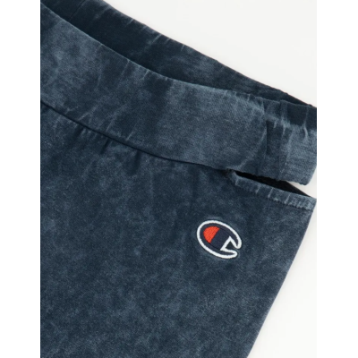 Champion Wash Treatment High Waist Shorts Μπλέ Champion Wash Treatment High Waist Shorts Μπλέ