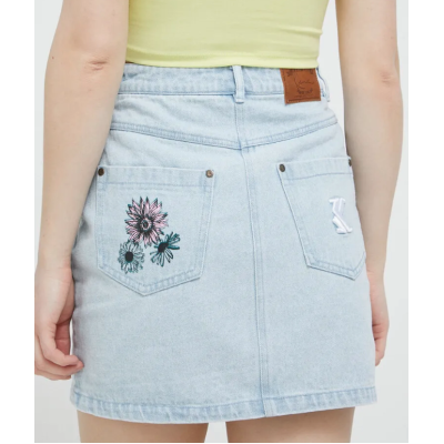KARL KANI OG DENIM SKIRT  Μπλε KARL KANI OG DENIM SKIRT  Μπλε