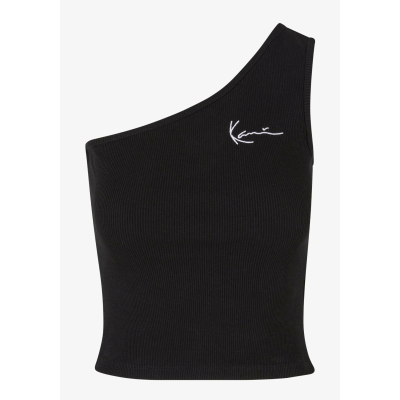 Karl Kani CHST SIGNATURE ESSENTIAL ASYMMETRIC Top Μαύρο