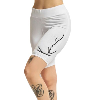 Karl Kani Women's Signature Cycling Shorts Άσπρο Karl Kani Women's Signature Cycling Shorts Άσπρο