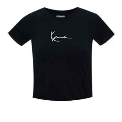 Karl Kani Small Signature Short Tee Μαύρο Karl Kani Small Signature Short Tee Μαύρο