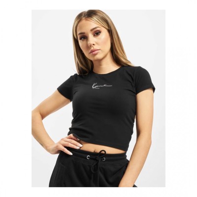 Karl Kani Small Signature Short Tee Μαύρο Karl Kani Small Signature Short Tee Μαύρο