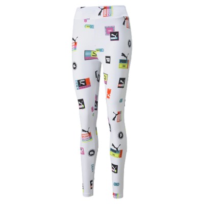 Puma Brand Love Leggings Άσπρο Puma Brand Love Leggings Άσπρο
