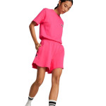 Puma Downtown High Waisted Shorts Ροζ