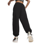 Puma Dare To Relaxed Cargo Sweatpants – Black Μαύρο