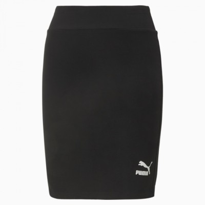 PUMA Classics Women's Tight Skirt Μαύρο PUMA Classics Women's Tight Skirt Μαύρο