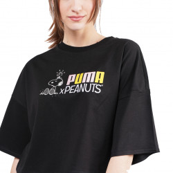 Puma X Peanuts Tee (531158-01) Μαύρο