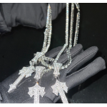 Iced Out Trapstar Irongate Chain Necklace