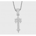 Iced Out Trapstar Irongate Chain Necklace