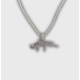 Travis Scott Utopia Script Pendant Chain