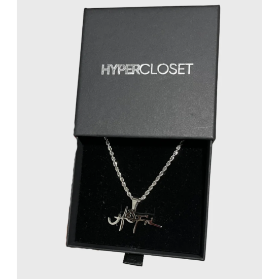 Travis Scott Utopia Script Pendant Chain