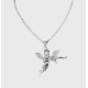 Iced Out Cupid AK-47 Chain Necklace