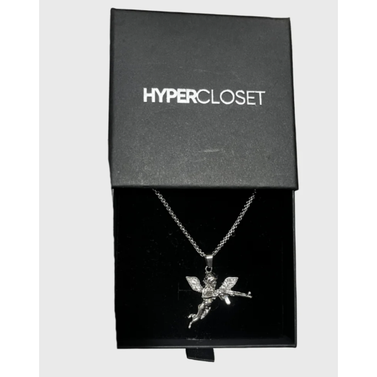 Iced Out Cupid AK-47 Chain Necklace