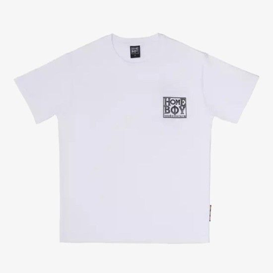  Homeboy Old School Tee Άσπρο