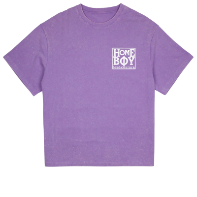 Homeboy Old School Tee Μωβ
