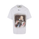 Ανδρικό T-Shirt Λευκό - Karl Kani Tiny Signature Print