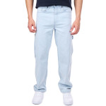 Karl Kani Retro Baggy Workwear Denim Bleached Blue Μπλε