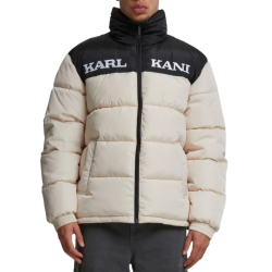 Karl Kani Retro Essential Puffer Jacket Μπεζ