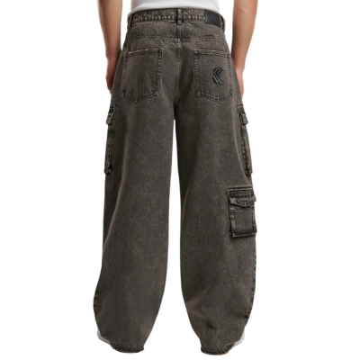 Karl Kani Karl Kani Og Baggy Cargo Pants Γκρι Karl Kani Karl Kani Og Baggy Cargo Pants Γκρι