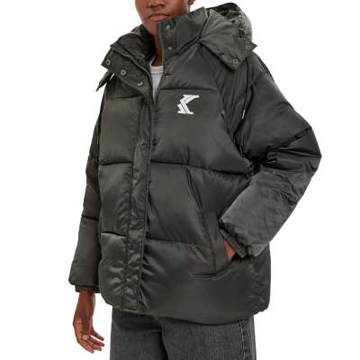 Karl Kani Og Os Puffer Jacket Λαδί Karl Kani Og Os Puffer Jacket Λαδί