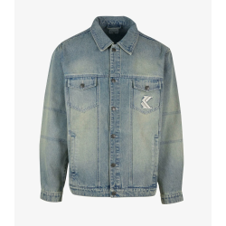 KARL KANI Og Os Padded Denim Jacket Μπλε