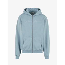 Karl Kani Zip-up sweatshirt Μπλε