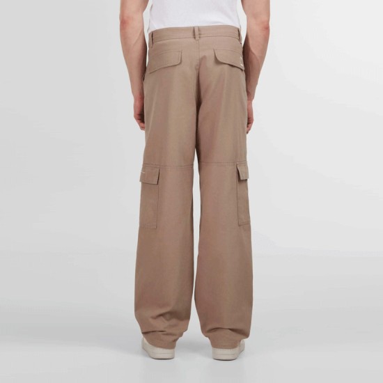 KARL KANI MN OG STRAIGHT LEG CARGO PANTS BROWN ΚΑΦΕ